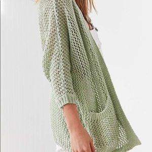 Urban Outfitters - Ecote - Kendrix Open Knit Cardigan - Small